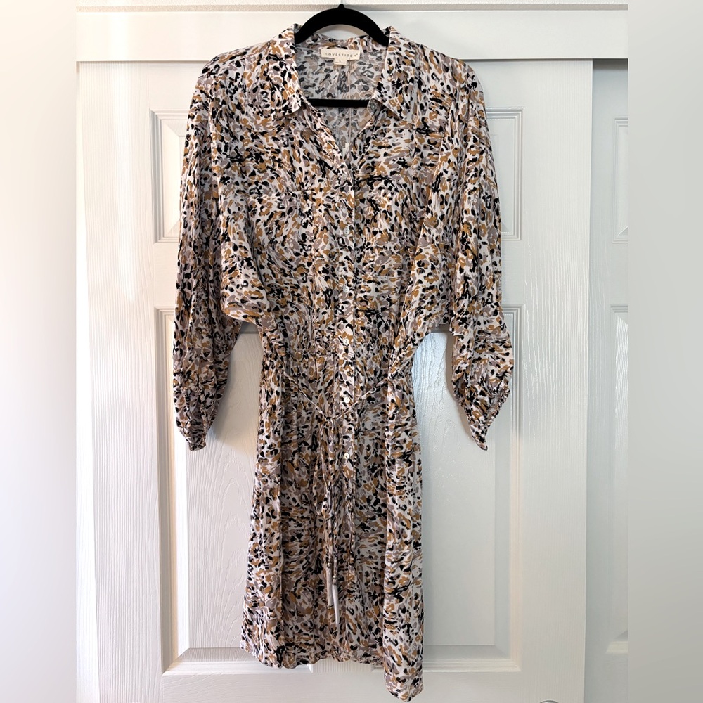 Lovestitch Patterned Shirtdress